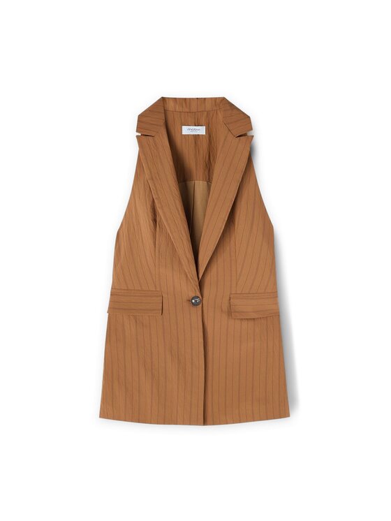 Motivi Motivi Cappotto L000W000035N0S2 Marrone Regular Fit