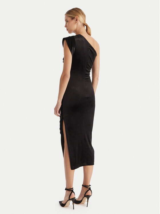 Babylon Babylon Rochie cocktail MF0219 Negru Slim Fit