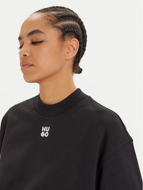 HUGO Hugo Sweatshirt Daxandria 50527463 Schwarz Relaxed Fit