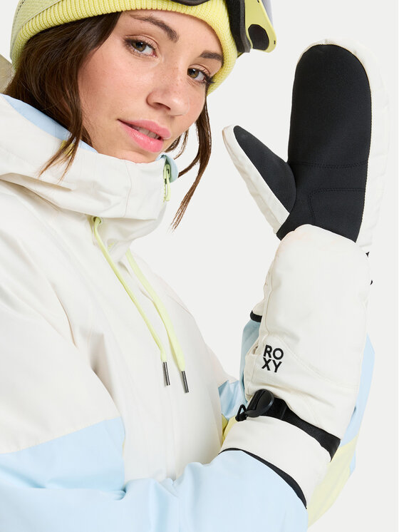 Roxy Roxy Skijaške rukavice Jetty Solid Mitt  ERJHN03268 Siva