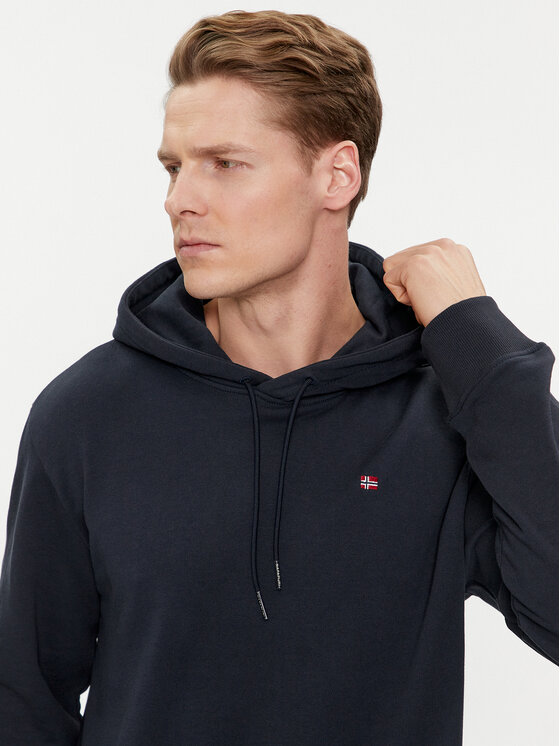 Napapijri Napapijri Суитшърт Balis NP0A4H8A Тъмносин Regular Fit