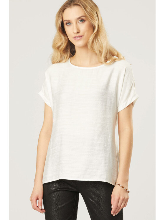 QUIOSQUE QUIOSQUE Halenka B809014-A Écru Regular Fit
