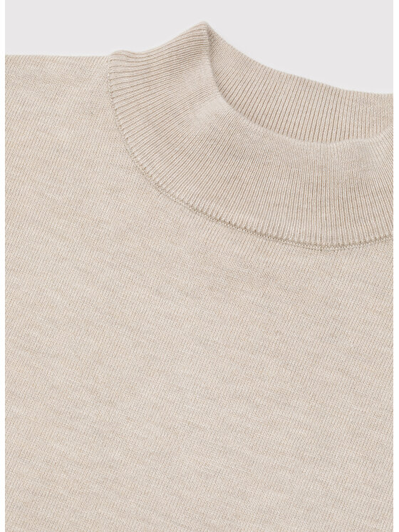 Pako Lorente Pako Lorente Sweter P25WF-2X-002 Beżowy Classic Fit