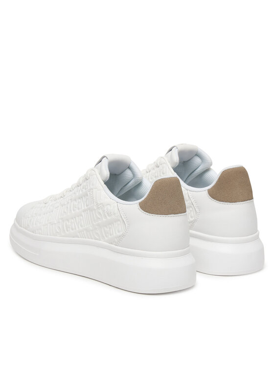 Just Cavalli Just Cavalli Sneakersy 80QA3SBC ZPC17 Biały