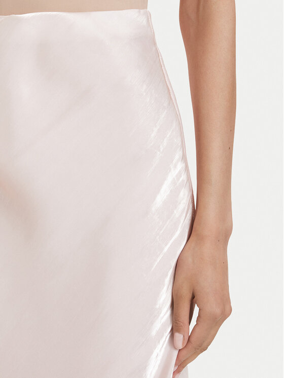 Maryley Maryley Gonna midi 26EB704/37RO Rosa chiaro Regular Fit