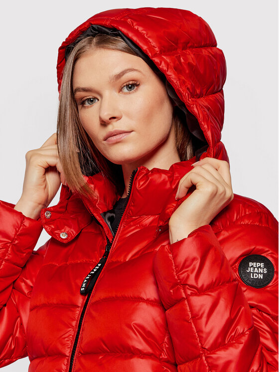 Doudoune pepe jeans femme rouge deals