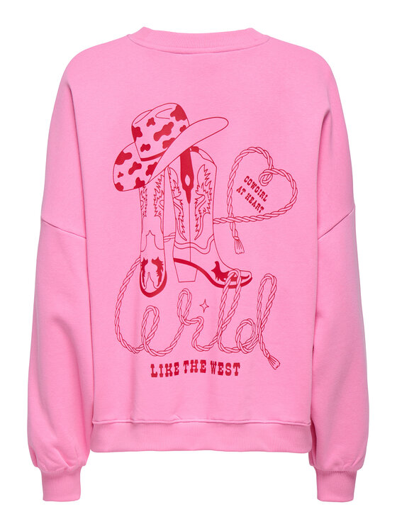 ONLY ONLY Felpa Stina 15357086 Viola Regular Fit