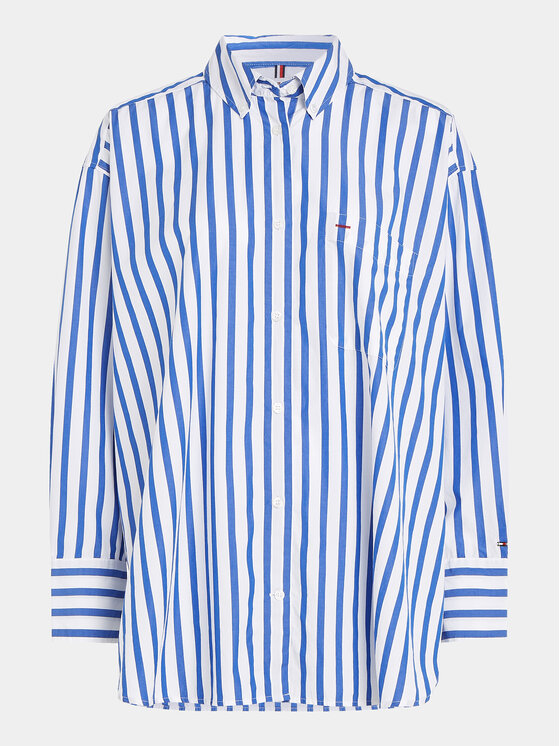 Tommy Hilfiger Tommy Hilfiger Košeľa Icon WW0WW38952 Modrá Relaxed Fit