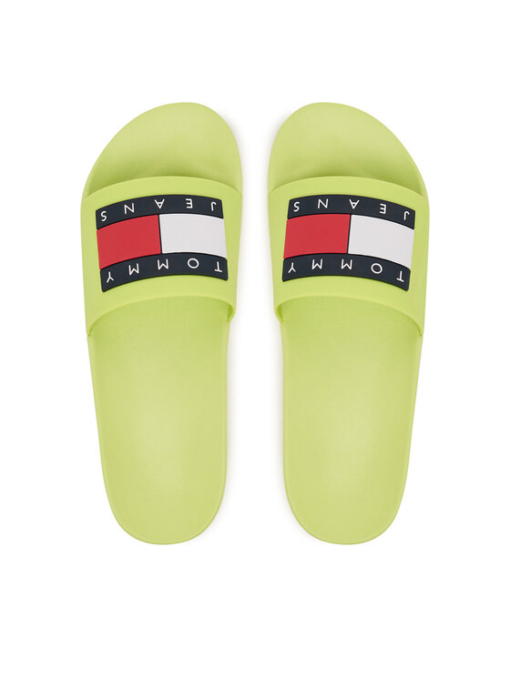 Tommy Jeans Tommy Jeans Klapki Tommy Jeans Pool Slide Ess EM0EM01191 Żółty