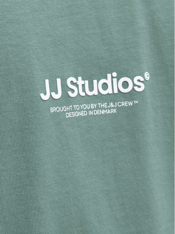 Jack & Jones Jack & Jones Tricou Paulos 12278787 Turcoaz Relaxed Fit