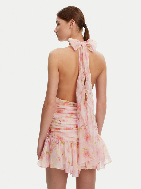 BARDOT BARDOT Коктейльна сукня 59705DB2 Рожевий Regular Fit
