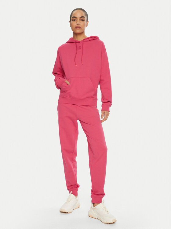 HUGO Hugo Sportinės kelnės Nelfinia 50522417 Rožinė Regular Fit