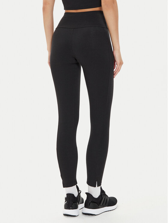 adidas adidas Κολάν Lounge Ribbed IP2281 Μαύρο Slim Fit