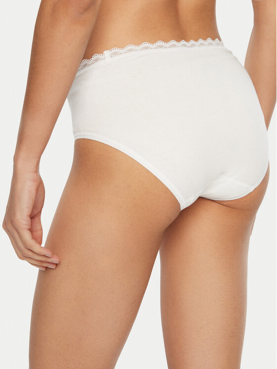 Triumph Triumph Súprava nohavičiek Feel Of Cotton 10225011 Biela