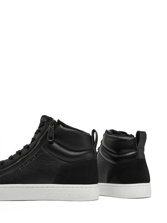 Calvin Klein Jeans Calvin Klein Jeans Αθλητικά Classic Cupsole Zip Mid In YM0YM01156 Μαύρο