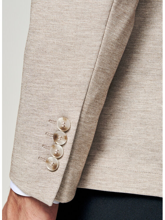 Pako Lorente Pako Lorente Marynarka P26SF-3X-007 Beżowy Slim Fit