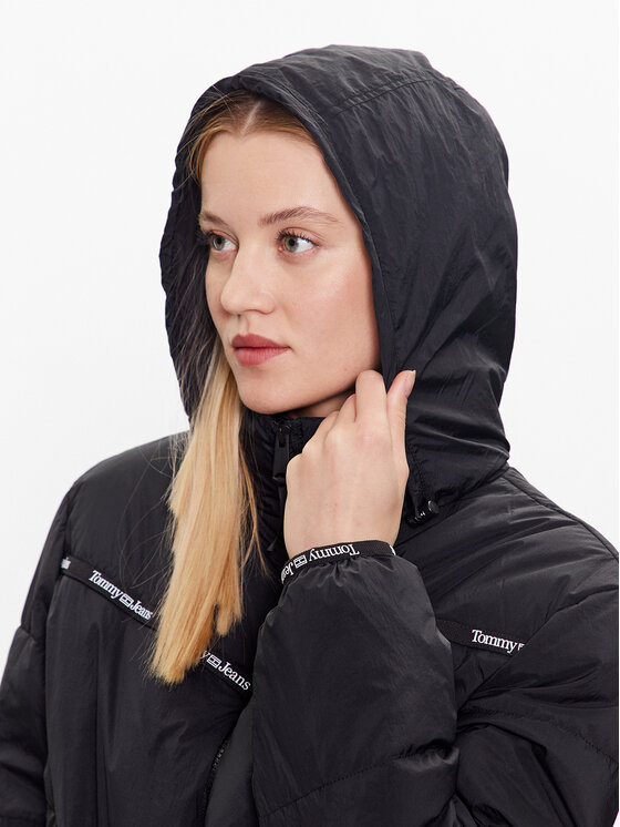 Tommy Jeans Tommy Jeans Μπουφάν μεταβατικό DW0DW16100 Μαύρο Regular Fit