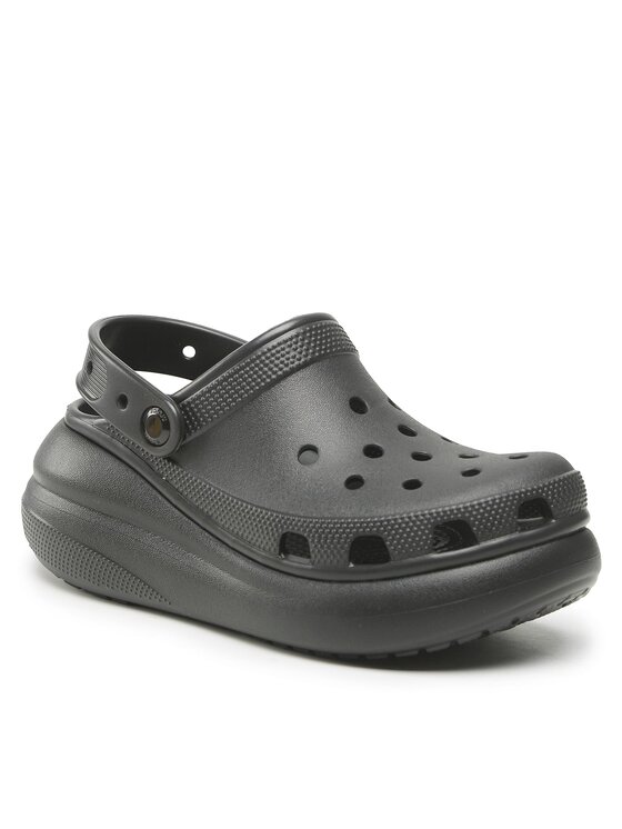 Crocs Crocs Şlapi Classic Crush Clog 207521 Negru