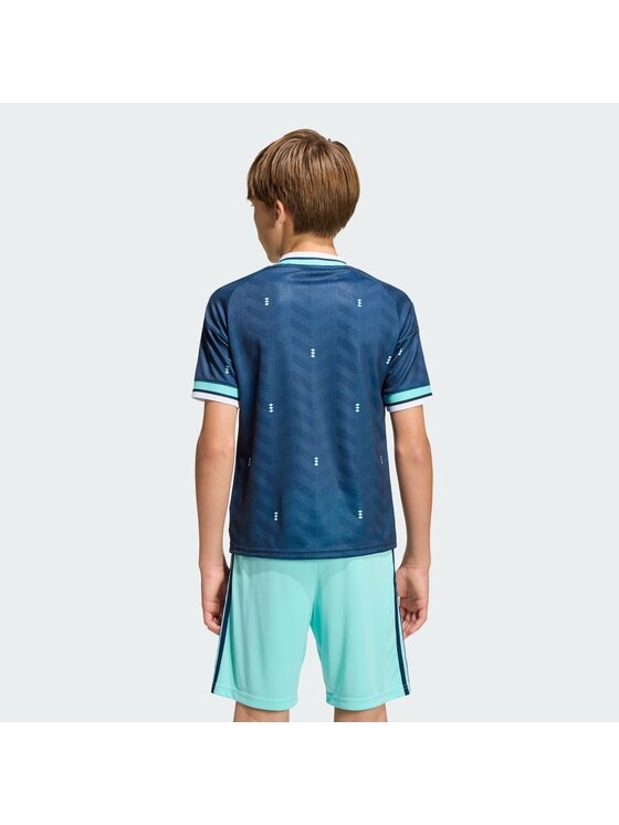 adidas adidas Koszulka techniczna 162218 Niebieski jasny Slim Fit
