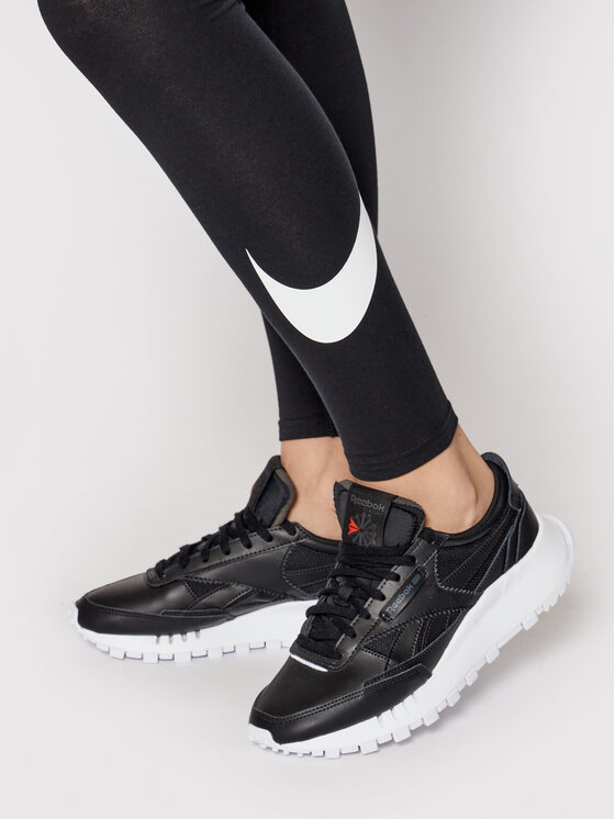 Nike Leggings Club Logo 815997 Schwarz Slim Fit Modivo
