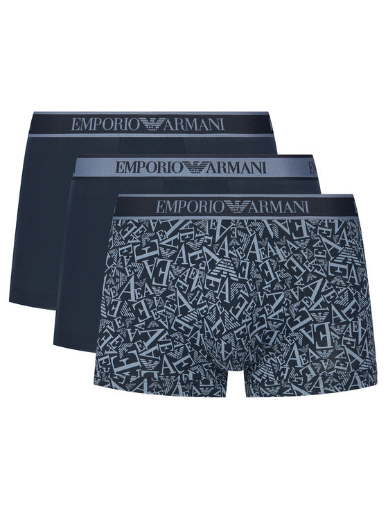 Emporio Armani Underwear Emporio Armani Underwear Set od 3 para bokserica EM000370 AF10779 MB089 Tamnoplava
