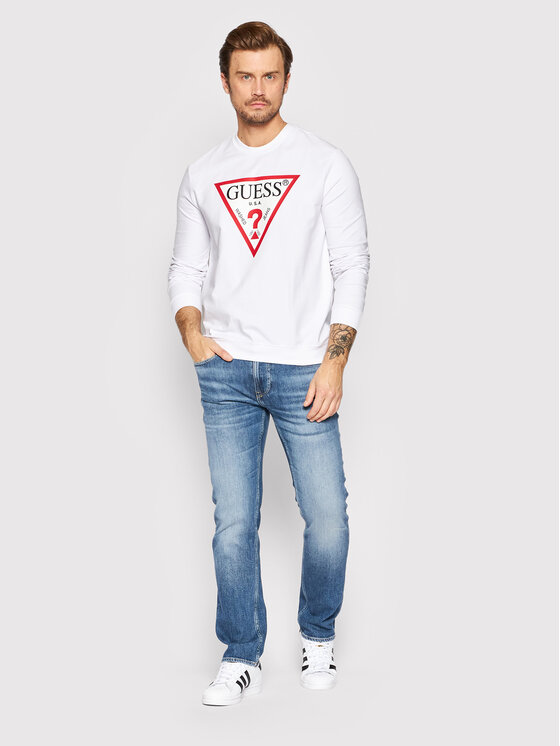 Felpa Audley M2YQ37 K6ZS1 Bianco Slim Fit
