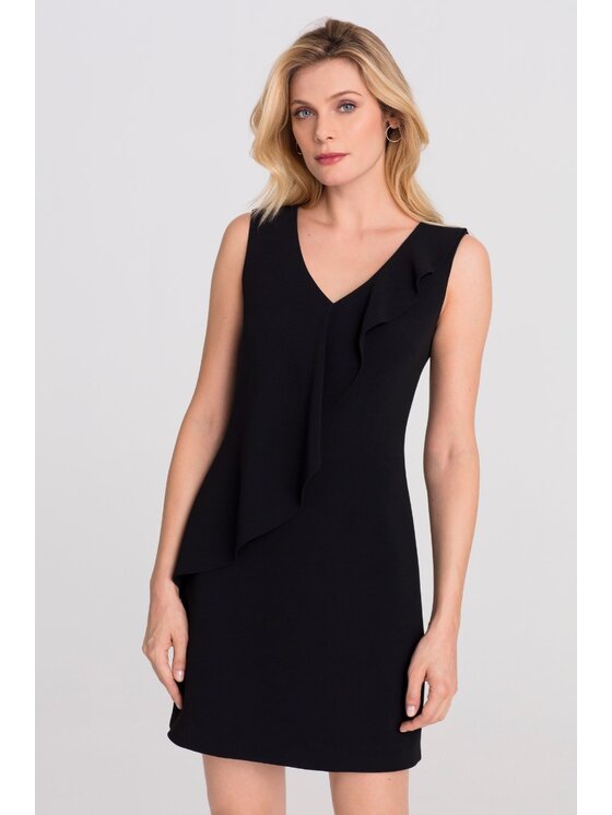 La Mania La Mania Koktejlové šaty TERI Černá Classic Fit