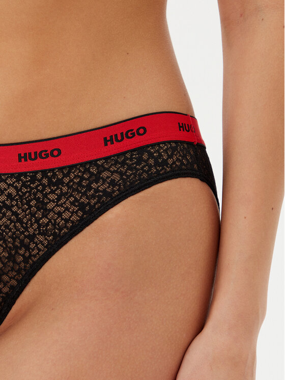 HUGO HUGO Set 3 parov spodnjih hlačk 50535254 Črna