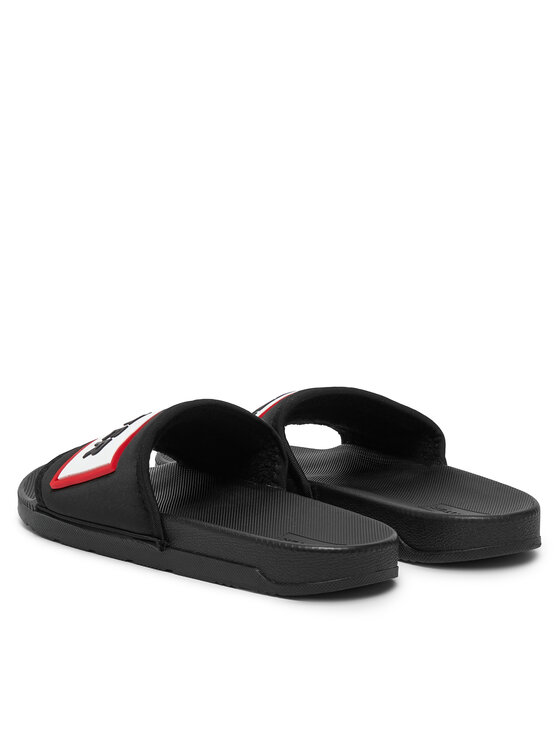 Hunter Hunter Klapki M-865993 Czarny