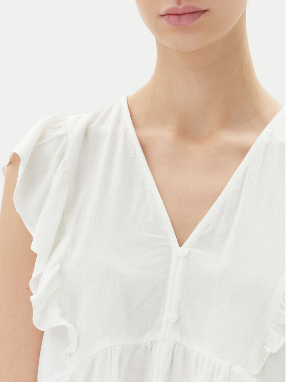 ONLY ONLY Blusa Rian 15349090 Bianco Regular Fit