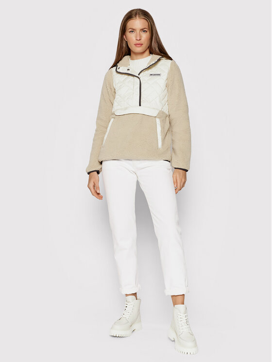 Felpa di pile Sweet View 1958643 Beige Regular Fit...