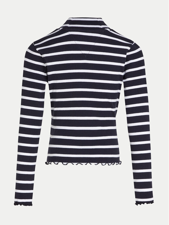 Tommy Hilfiger Tommy Hilfiger Blúz KG0KG08174 Sötétkék Regular Fit