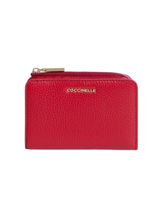 Coccinelle Coccinelle Portafoglio Metallic Small Rosso