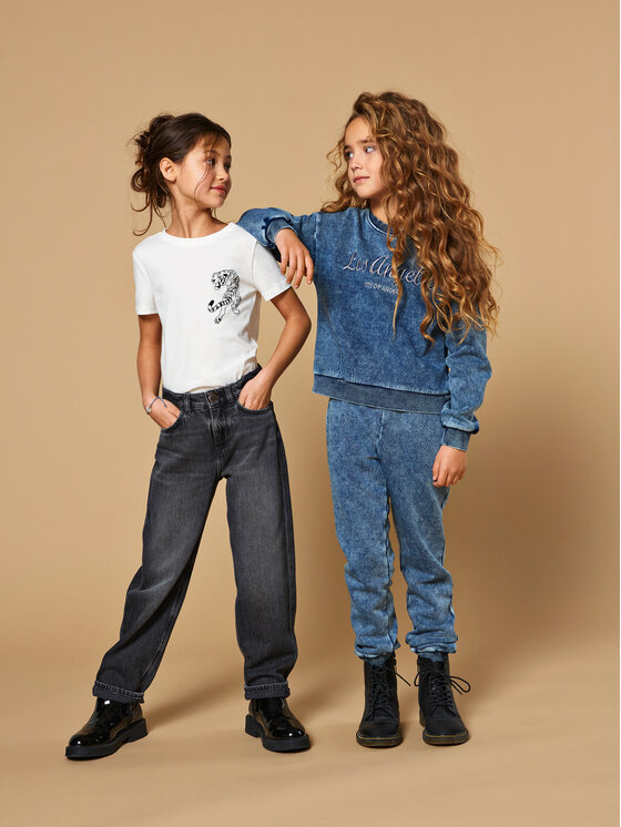 Kids ONLY Kids ONLY Суитшърт 15331367 Син Regular Fit