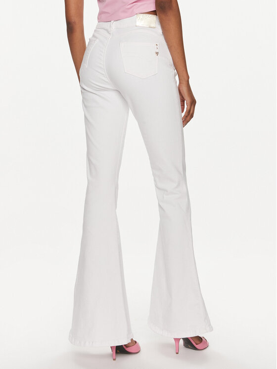 Fracomina Fracomina Jeansy FP24SV8040W61501 Biały Bootcut Fit