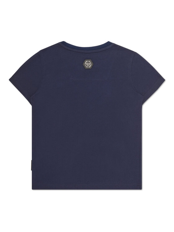 PHILIPP PLEIN PHILIPP PLEIN Tričko 19955 Modrá Regular Fit