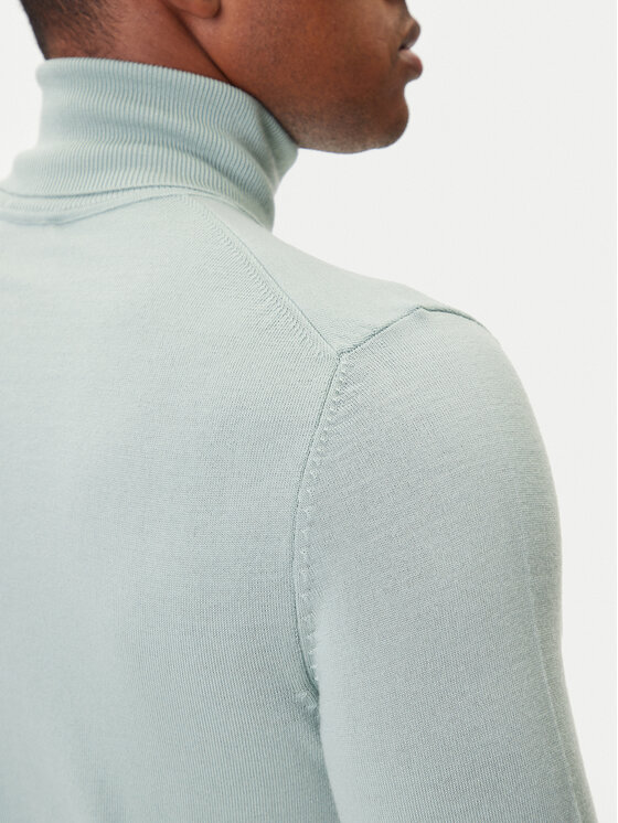 HUGO HUGO Džemper San Thomas-M 50474174 Zelena Regular Fit