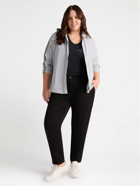 Fiorella Rubino Fiorella Rubino Pantaloni di tessuto P705T104888N033 Nero Boy Fit