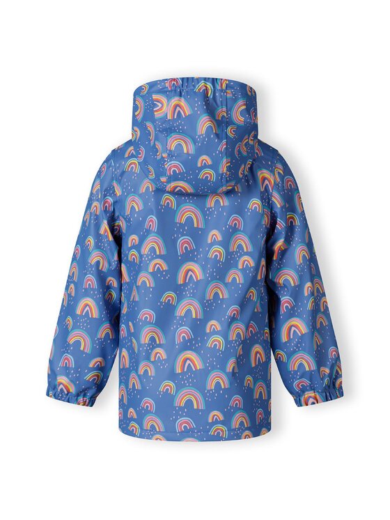 minoti minoti Kurtka przeciwdeszczowa C5508 Niebieski Regular Fit