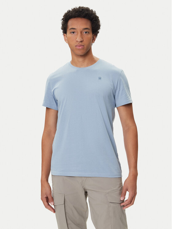 G-Star Raw G-Star Raw Tricou Base-S D16411-336 Albastru celest Regular Fit