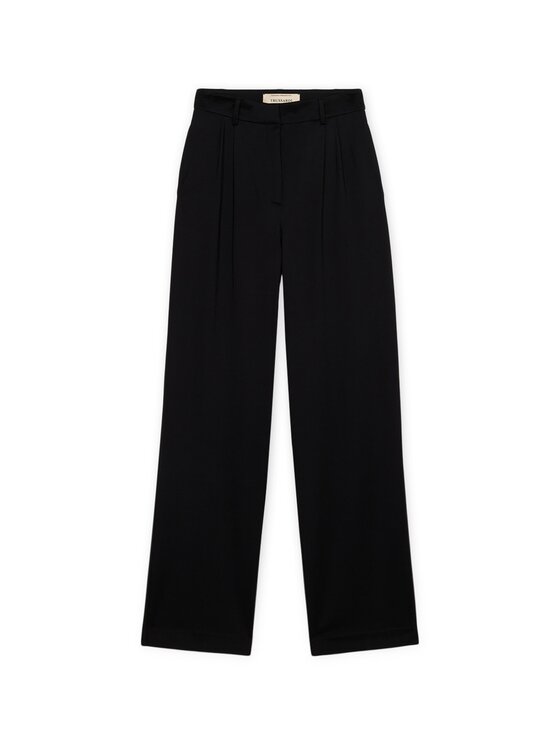 Trussardi Trussardi Pantaloni di tessuto P266A102350N033 Nero Over Fit
