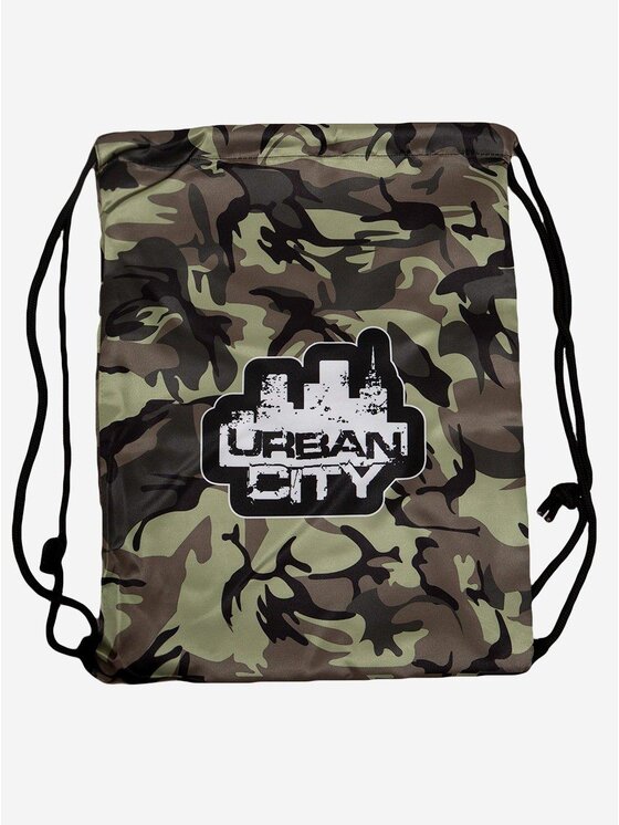 Worek, rozmiar UNI, Khaki, Worek siłownia do szkoły trening Logo Gym Sack Camo uni