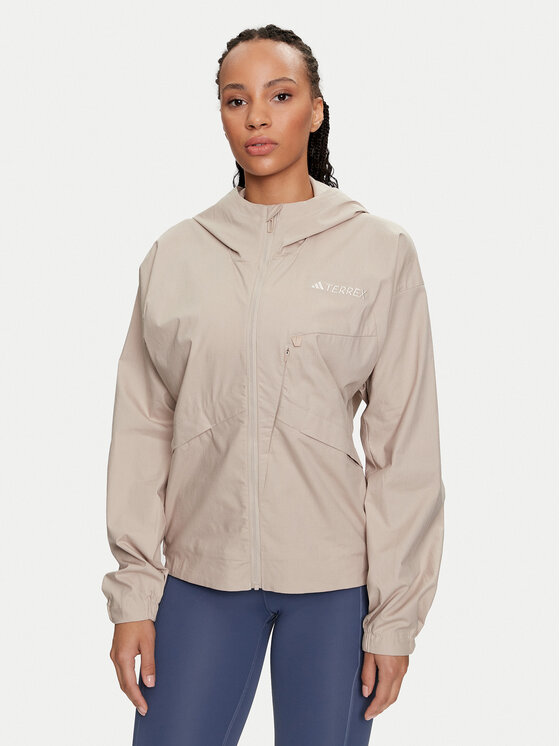 Windjacke adidas, Größe M Beige Terrex Xploric IK9114