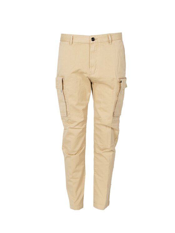 Diesel Diesel Pantaloni di tessuto A06015-RIBAM Marrone Regular Fit