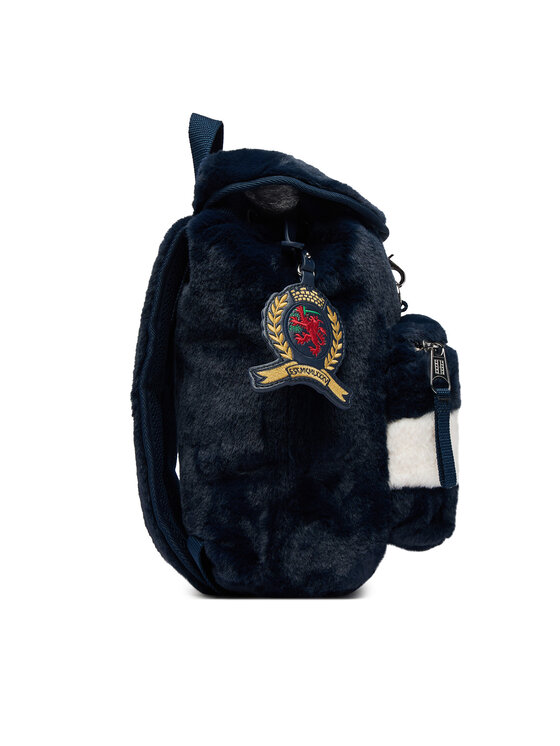 Tommy Jeans Tommy Jeans Σακίδιο Tjw Archive Fur Backpack AW0AW19078 Σκούρο μπλε