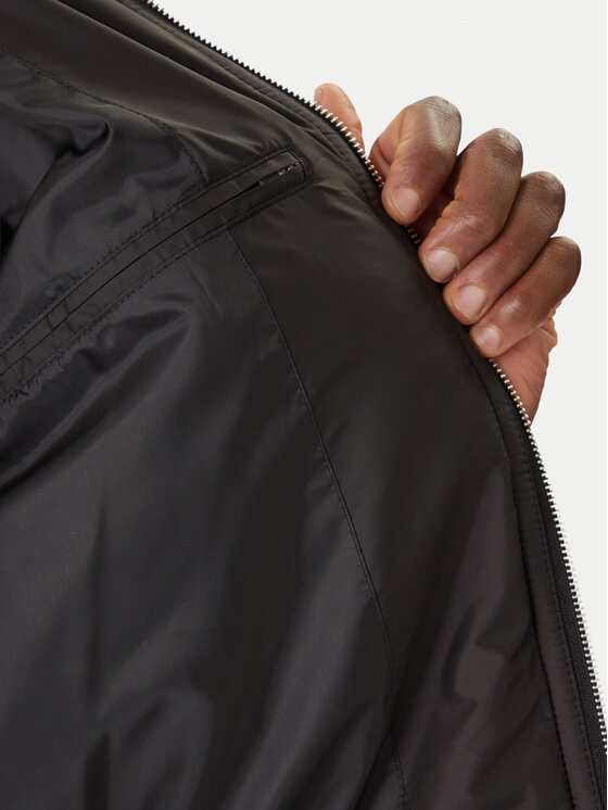 KARL LAGERFELD KARL LAGERFELD Kurtka przejściowa 505065 554563 Czarny Regular Fit
