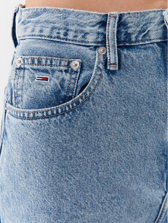 Tommy Jeans Tommy Jeans Jeansy DW0DW15998 Modrá Mom Fit