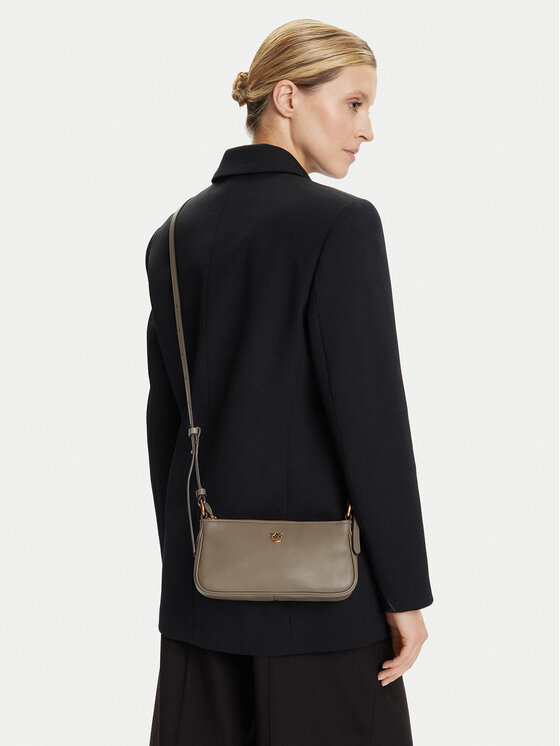 PINKO PINKO Soma Half Moon Baguette Mini AI 25-26 PLTT 105069 A0QO Bēšs