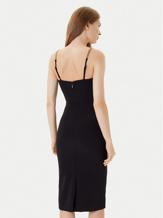 Marciano Guess Marciano Guess Sukienka koktajlowa 5YGK13 7160A Czarny Regular Fit