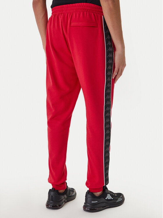 Kappa Kappa Melegítő alsó Banda Alanz 3 321Y8FW Piros Comfort Fit